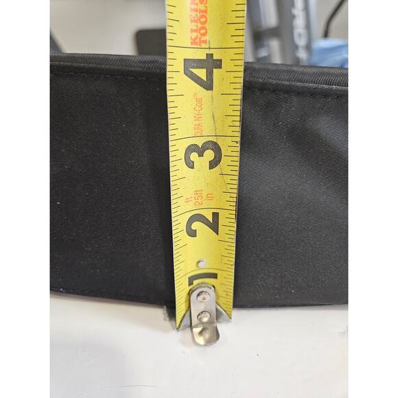 Botkier New York Backpack Purse Bag Black Leather Nylon 10x10.5 in - Picture 2 of 7